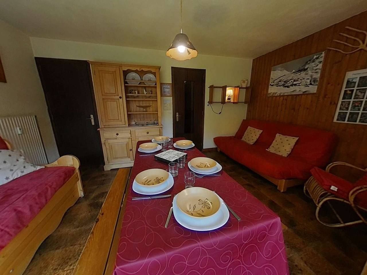 Apartamento entero, Acogedor apto 6 personas, 300m pistas, chimenea, parking - Le Grand-Bornand in Chinaillon, Le Grand-Bornand