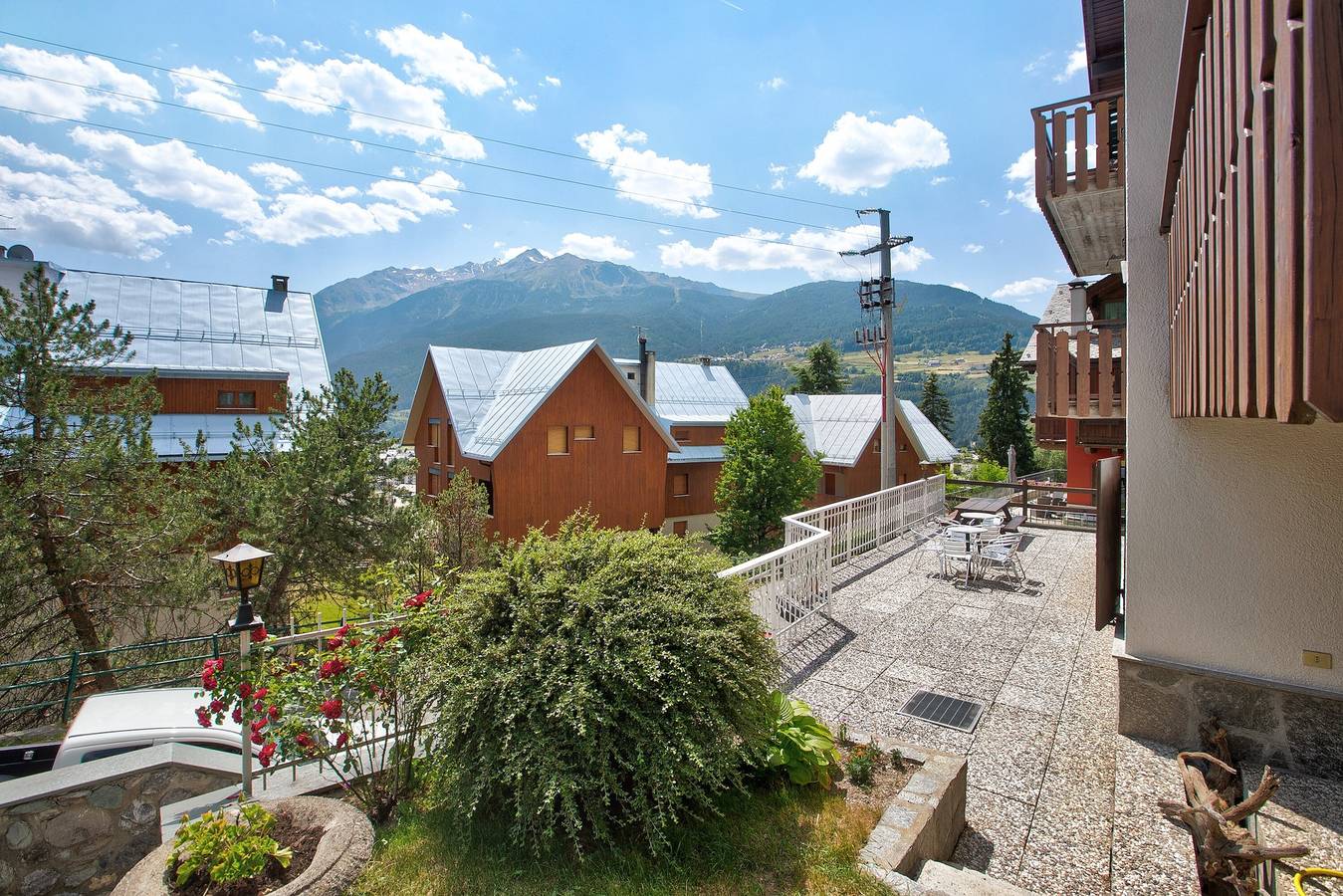 Ganze Wohnung, Ferienwohnung "Da Sergio" mit Bergblick, Garten & Wlan in Bormio Gemeinde, Nationalpark Stilfser Joch
