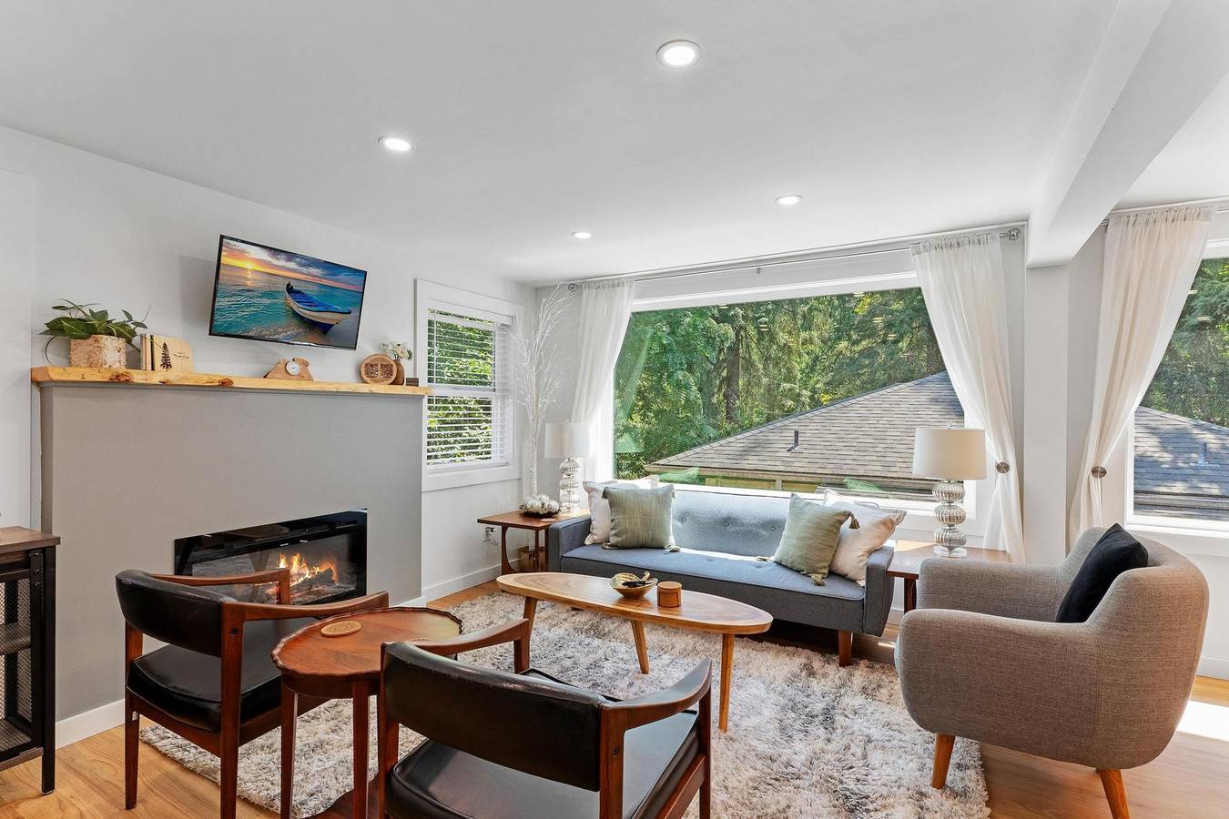 Creekside 2Br w/ yoga platform & Firepit/Bbq/Deck in Seattle, Lake Washington