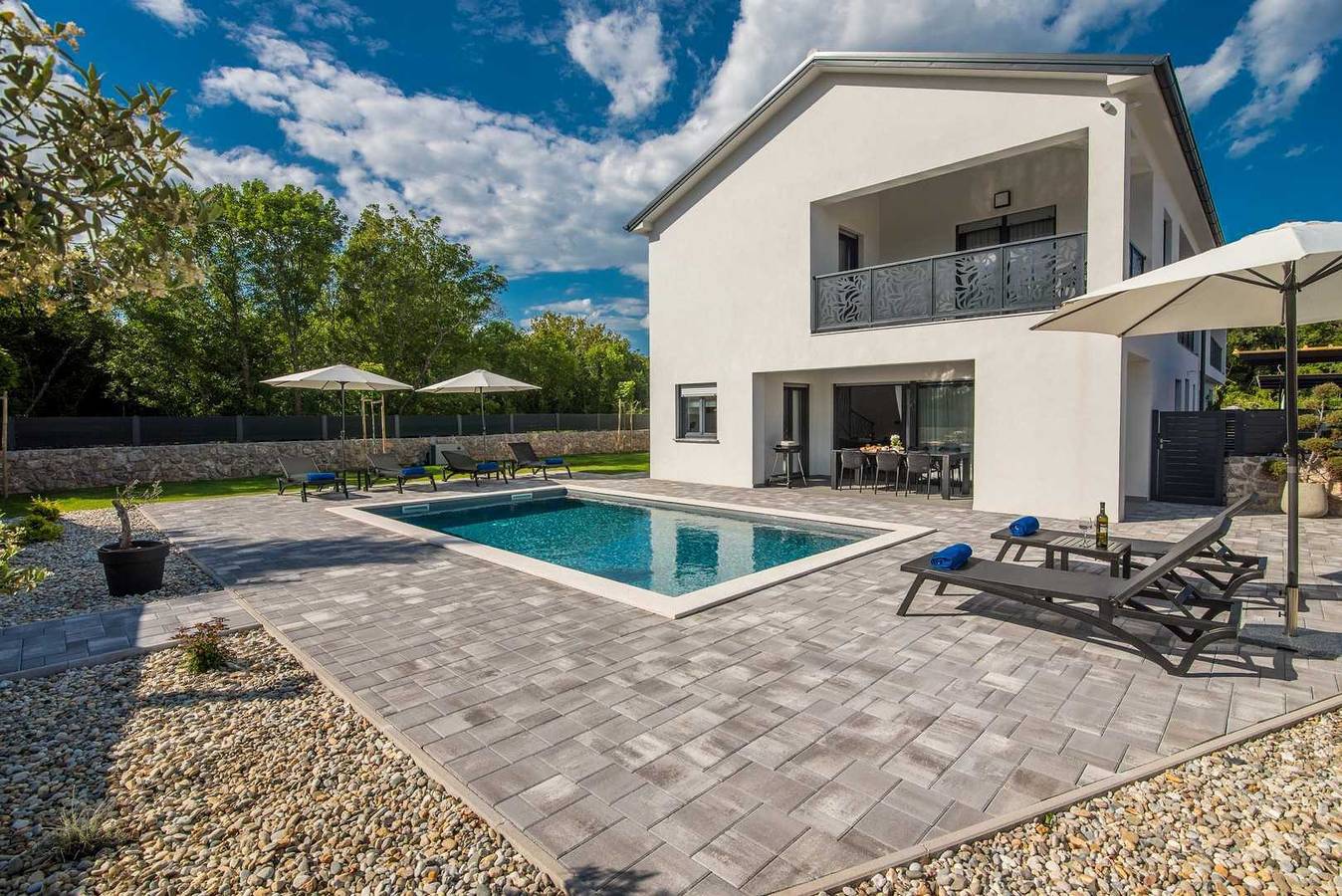 Ferienhaus Tara & Lana Ii mit beheiztem Pool in Krk Stadt, Krk