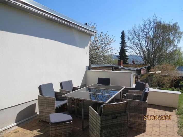 Ferienhaus für 4 Personen, mit Terrasse und Ausblick in Rudolstadt - 2