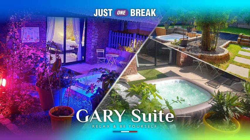Gîte pour 3 personnes, avec Jacuzzi ainsi que Terrasse et Jardin dans Awoingt