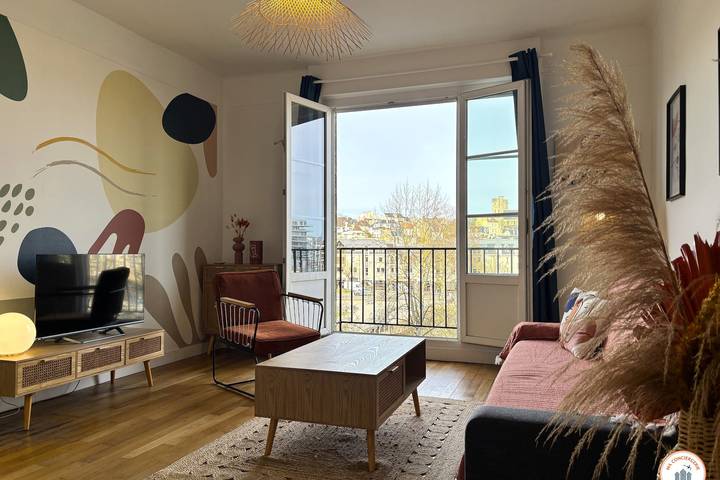 Gîte pour 2 personnes, avec balcon, adapté aux familles à Caen - 2