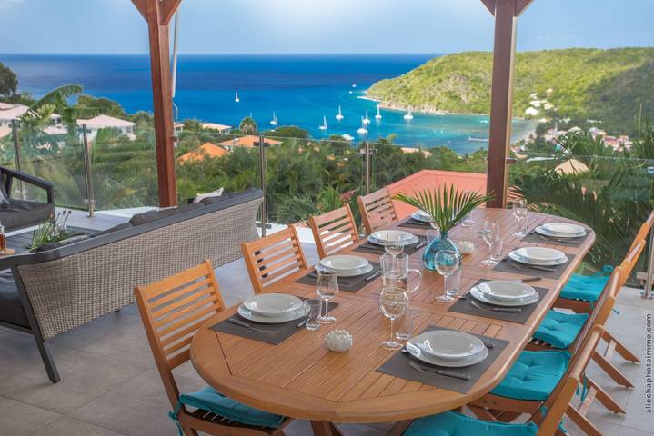 Location de vacances pour 10 personnes, avec jardin ainsi que piscine et terrasse à Les Anses-d'Arlet - 2