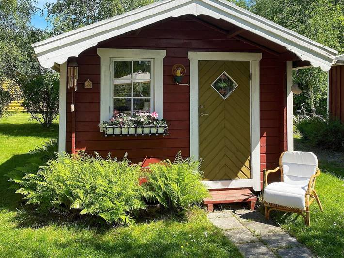Charmante Sommerhutte mit Sauna in Tibro, Västergötland