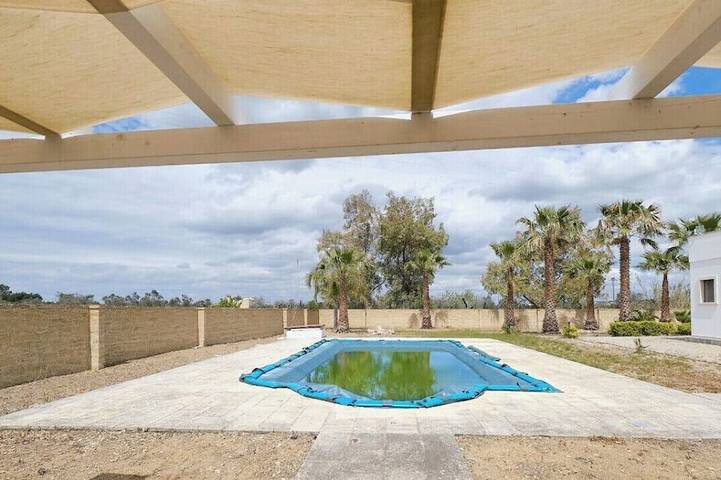 Maison de vacances pour 6 personnes, avec Piscine à Alezio