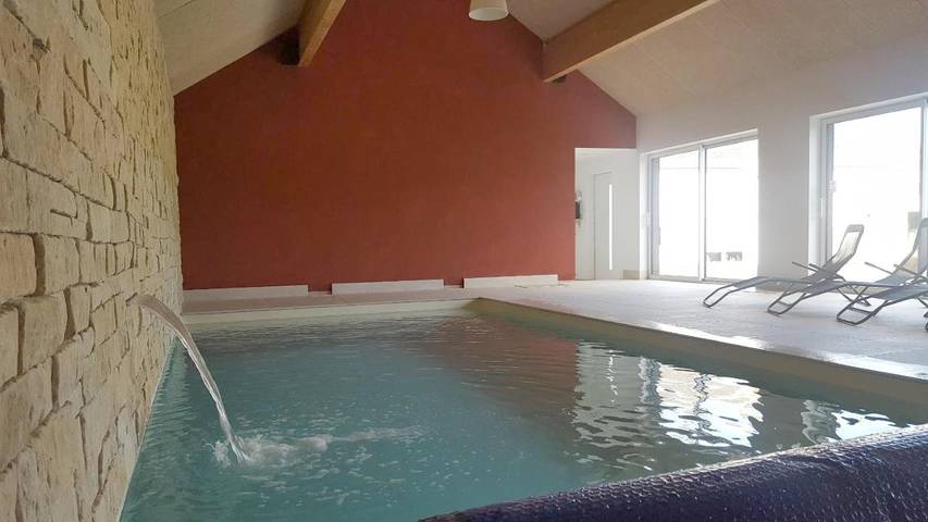 Chambre d’hôte pour 2 personnes, avec Terrasse et Jardin ainsi que Piscine et Vue