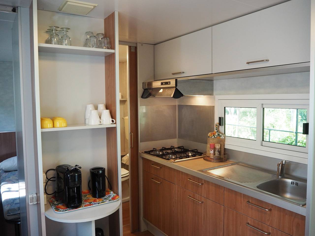 Mobilheim mit privater Veranda in der Toskana in Bucine, Bucine und Umgebung