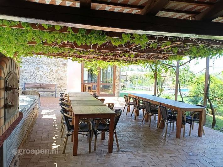 Casa de vacaciones para 22 personas con terraza in Garriguella, Alt Empordà