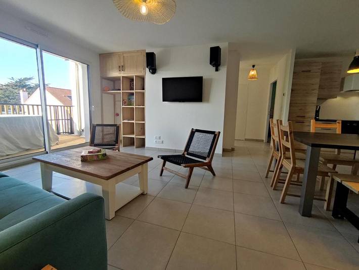 Appartement de vacances pour 6 personnes, avec vue et terrasse