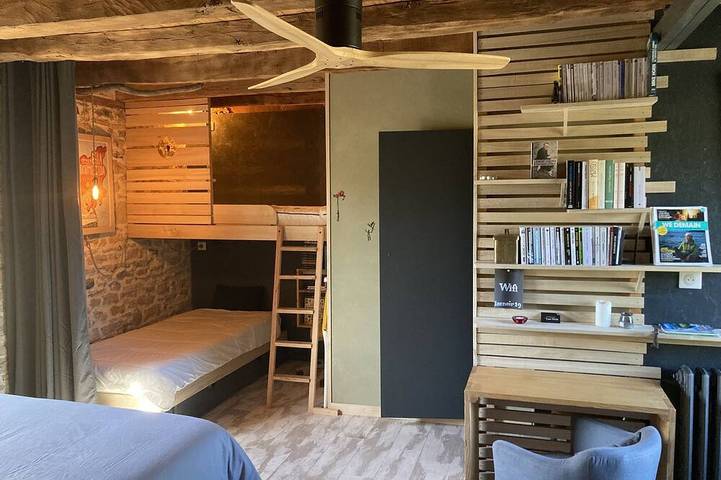 Location de vacances pour 5 personnes, avec jardin à Saint-Cernin-de-Larche - 2