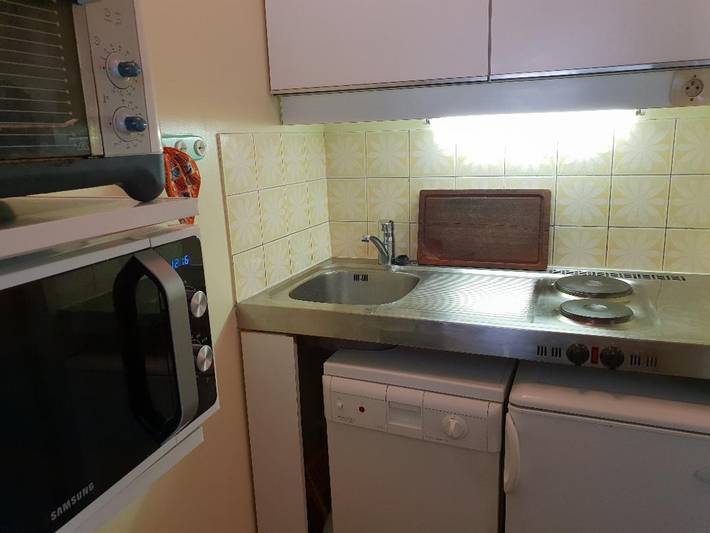 Gehele studio, Studio voor 4 personen met balkon in Les Menuires, Saint-Martin-de-Belleville