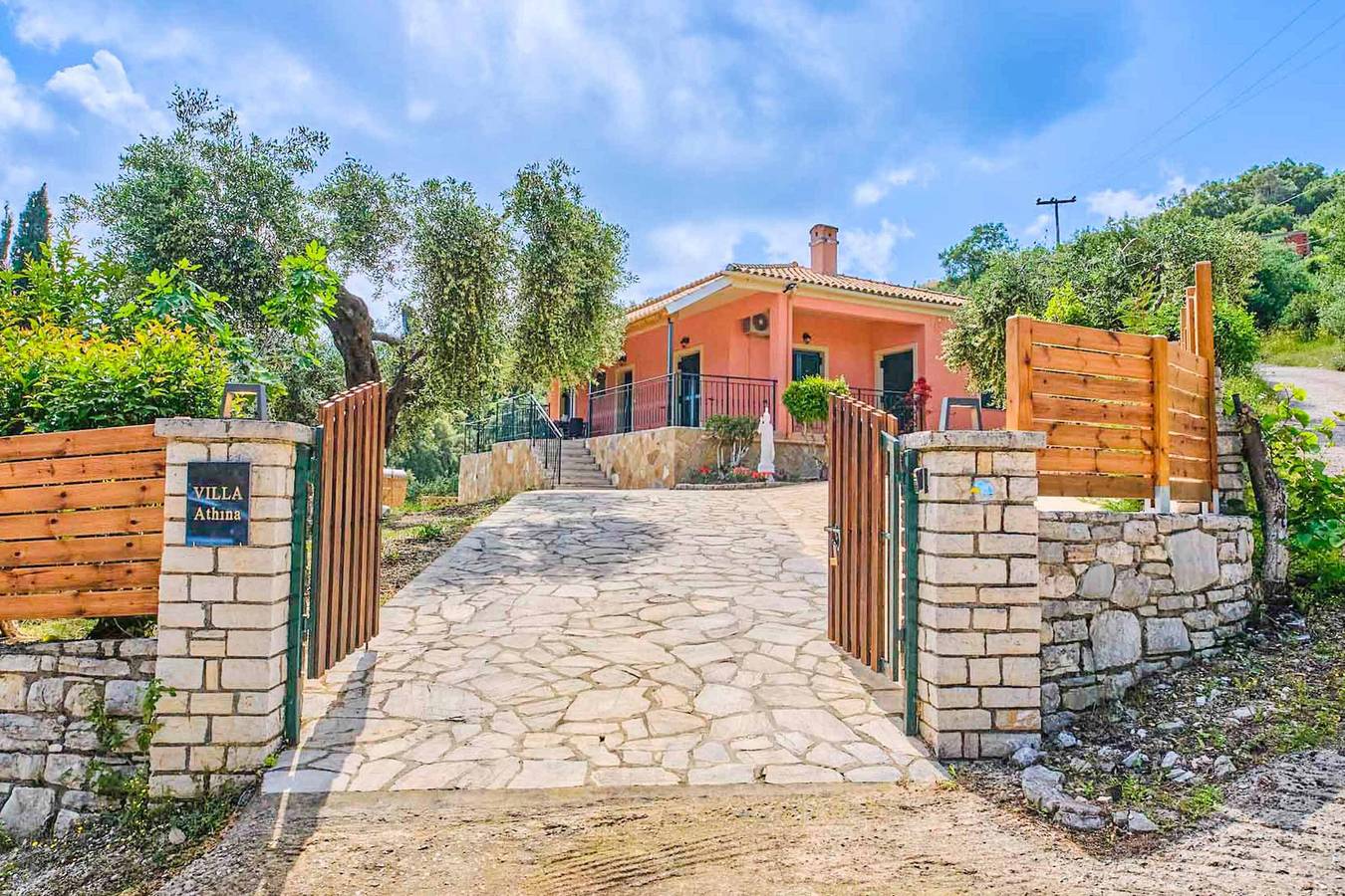 Βίλα για 6 άτομα με ταράτσα in Παραλία Κερασιά, Κέρκυρα