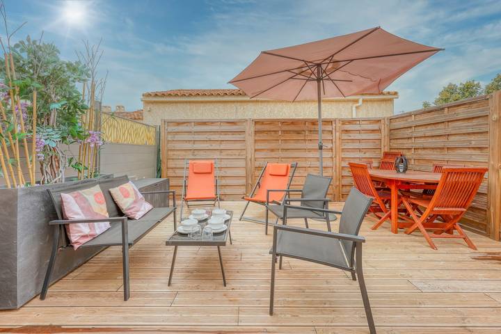 Ferienhaus für 6 Personen, mit Terrasse und Pool in Sanary-sur-Mer - 2