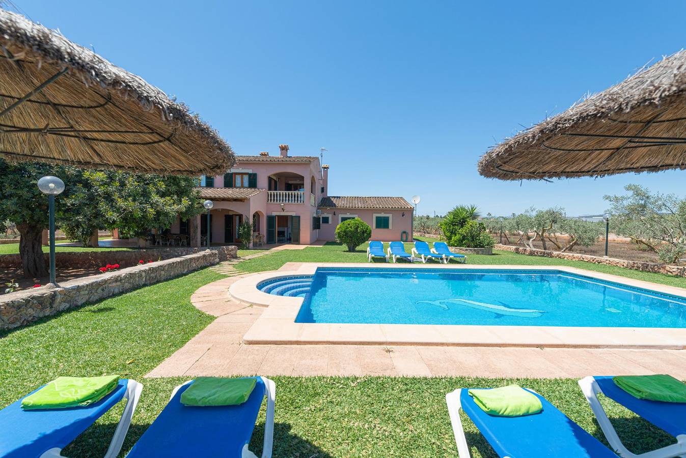 Casa Campillos - Villa mit privatem Pool und kostenlosem Wlan in Llucmajor in Llucmajor, Mallorca Süden