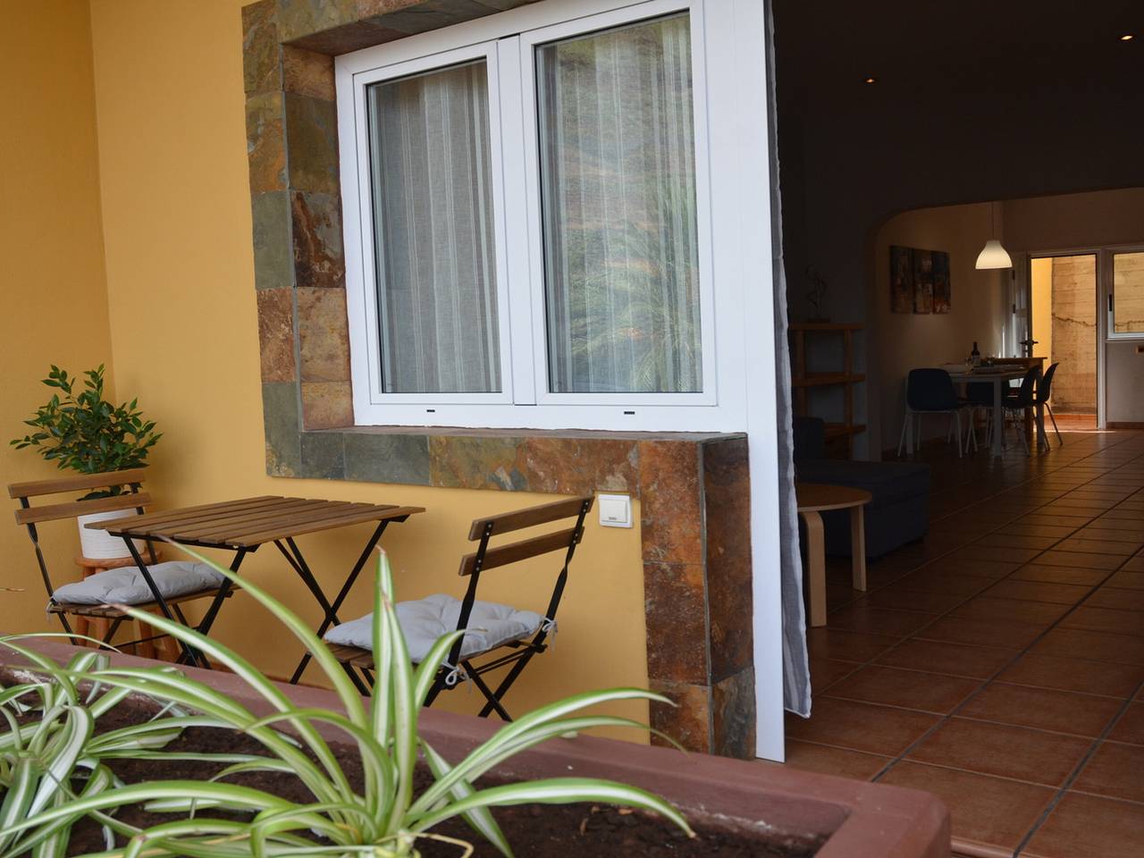 Appartement entier, Appartement charmant au Valle Gran Rey - Idéal pour 2 personnes, terrasse in Chelé, Valle Gran Rey