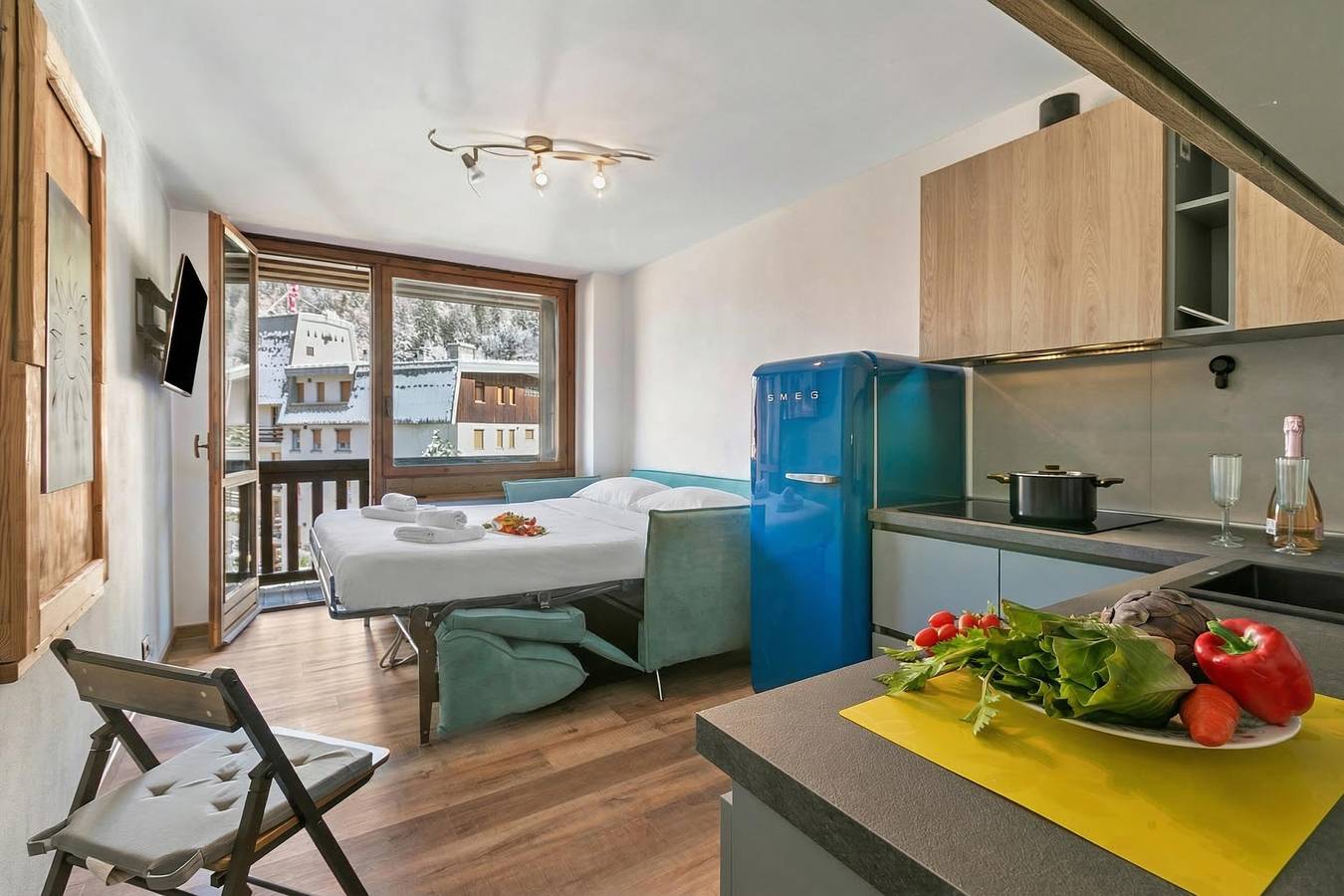 Apartamento entero, Studio Valleverde 21D Ski In Ski Out in Sestriere, Via Lattea