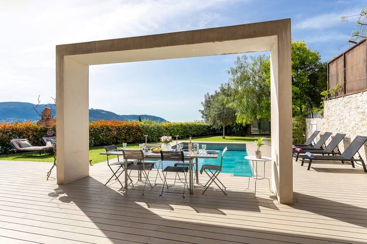 Villa für 8 Personen, mit Garten und Terrasse in Nizza - 2