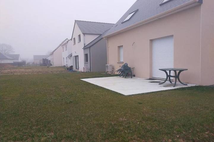 New 3-bedroom bungalow in Mouzeil, Loire-Tal