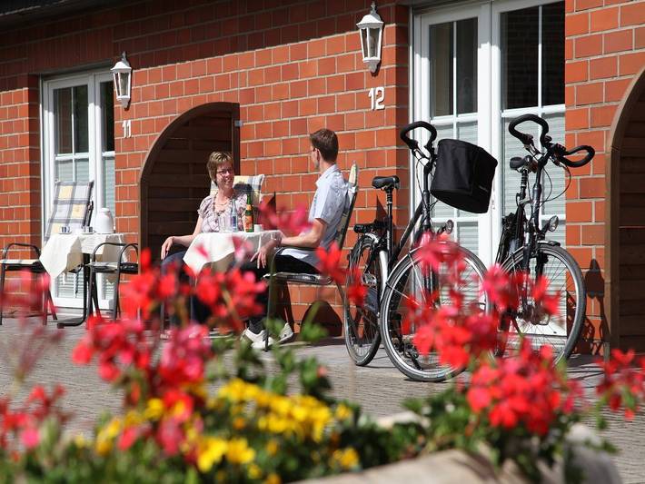 Pension für 2 Personen, mit Balkon und Balkon/Terrasse sowie Terrasse und Garten im Münsterland - 2