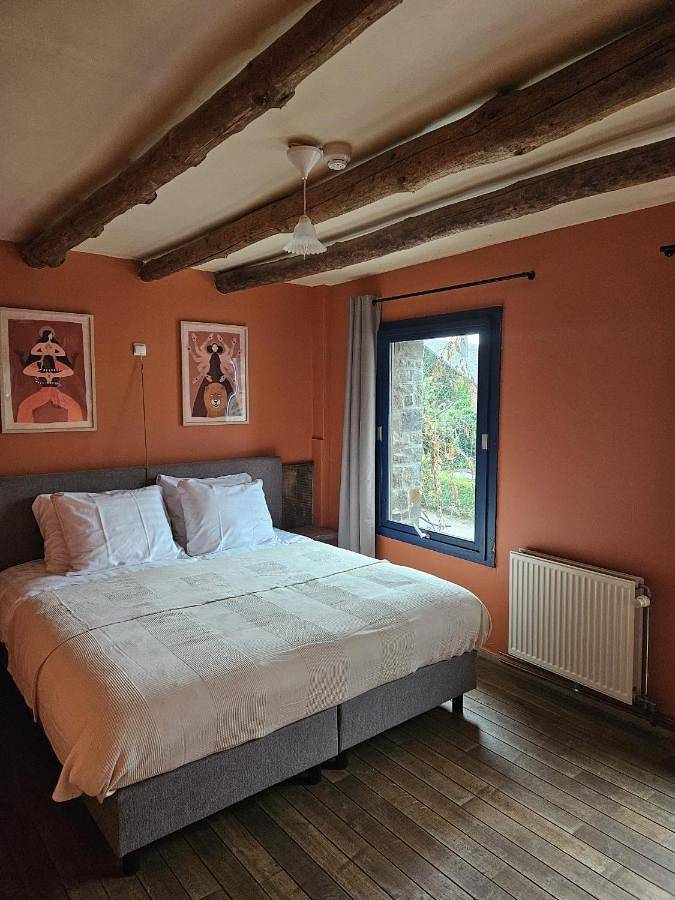 Chambre d’hôte pour 2 personnes, avec jardin ainsi que vue et terrasse à Nassogne - 4