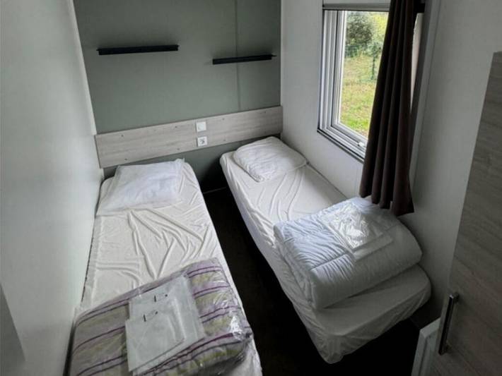Camping Domaine du Collet - Mobilheim 4 personen - Mobilheim Premium 2 Zimmer 4 Personen in Les Moutiers-en-Retz, Côte de Jade