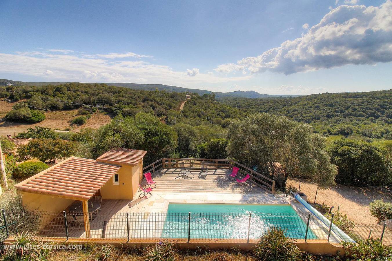 Gîte pour 4 personnes avec piscine in Bonifacio, Arrondissement de Sartène