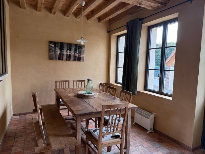 Location de vacances pour 9 personnes, avec terrasse à La Croix-Saint-Leufroy - 4
