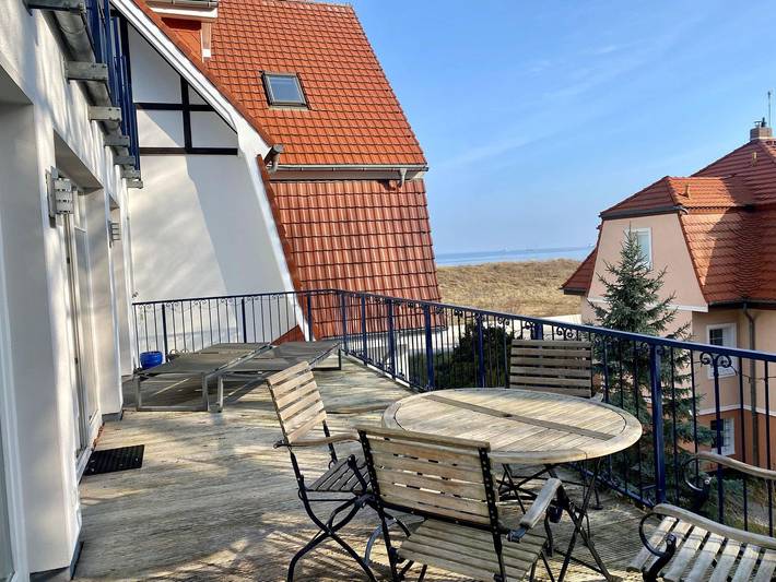 Ferienwohnung für 4 Personen, mit Garten in Warnemünde