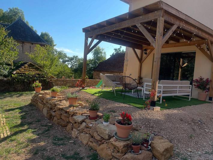 Gîte für 10 Personen, mit Terrasse und Pool sowie Garten - 1