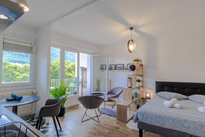 Studio für 2 Personen, mit Balkon in Französische Alpen - 3