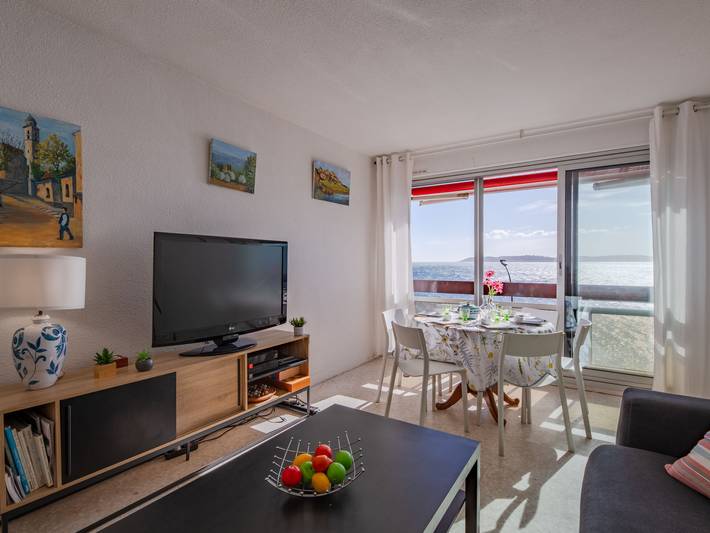 Lägenhet för 6 Personer, med balkong, med husdjur i Sainte-Maxime