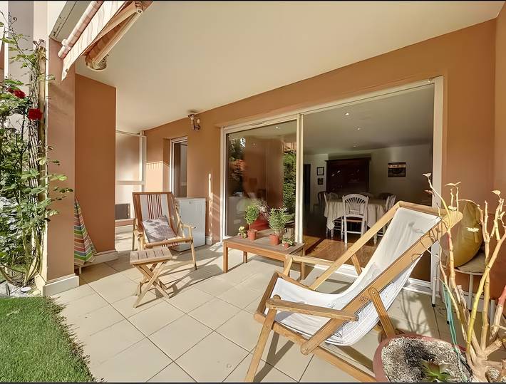 Ferienwohnung für 6 Personen, mit Garten in Antibes