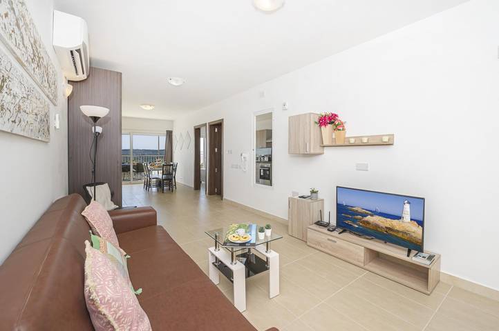 Gîte pour 6 personnes, avec balcon dans Mellieha - 4