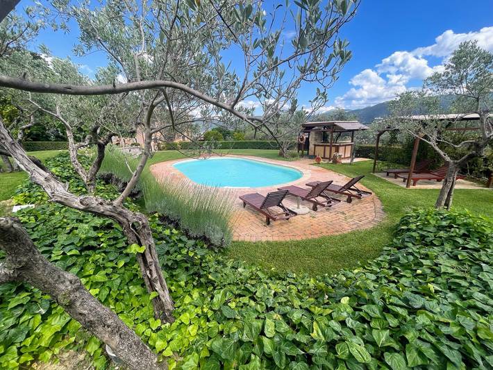 Location de vacances pour 20 personnes, avec Balcon/Terrasse ainsi que Jardin et Vue à Spoleto - 2