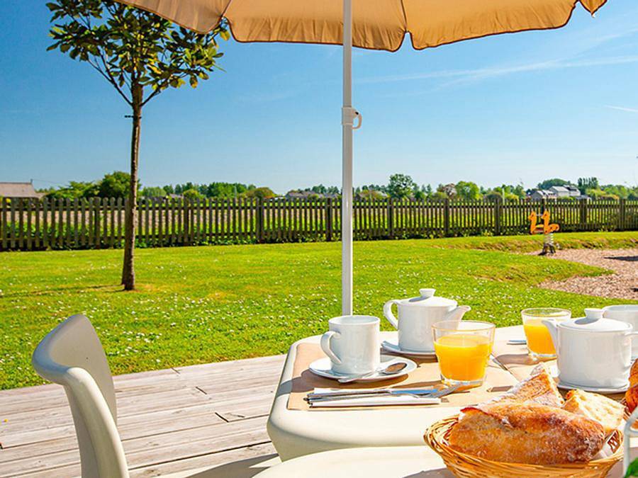 Studio entier, Résidence Le Domaine du Mont - Vacancéole - Studio 2 personnes - 2 personnes in Roz-sur-Couesnon, Baie du Mont-Saint-Michel