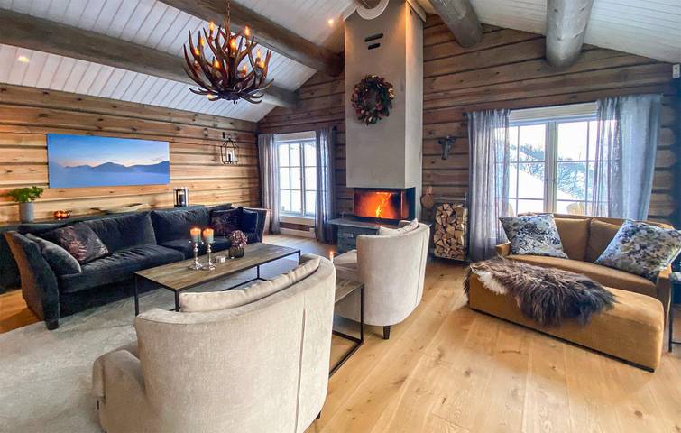 Ferienhaus für 11 Personen mit Sauna in Vinje