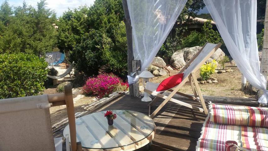 Maison de vacances pour 8 personnes, avec terrasse ainsi que piscine et vue, animaux acceptés