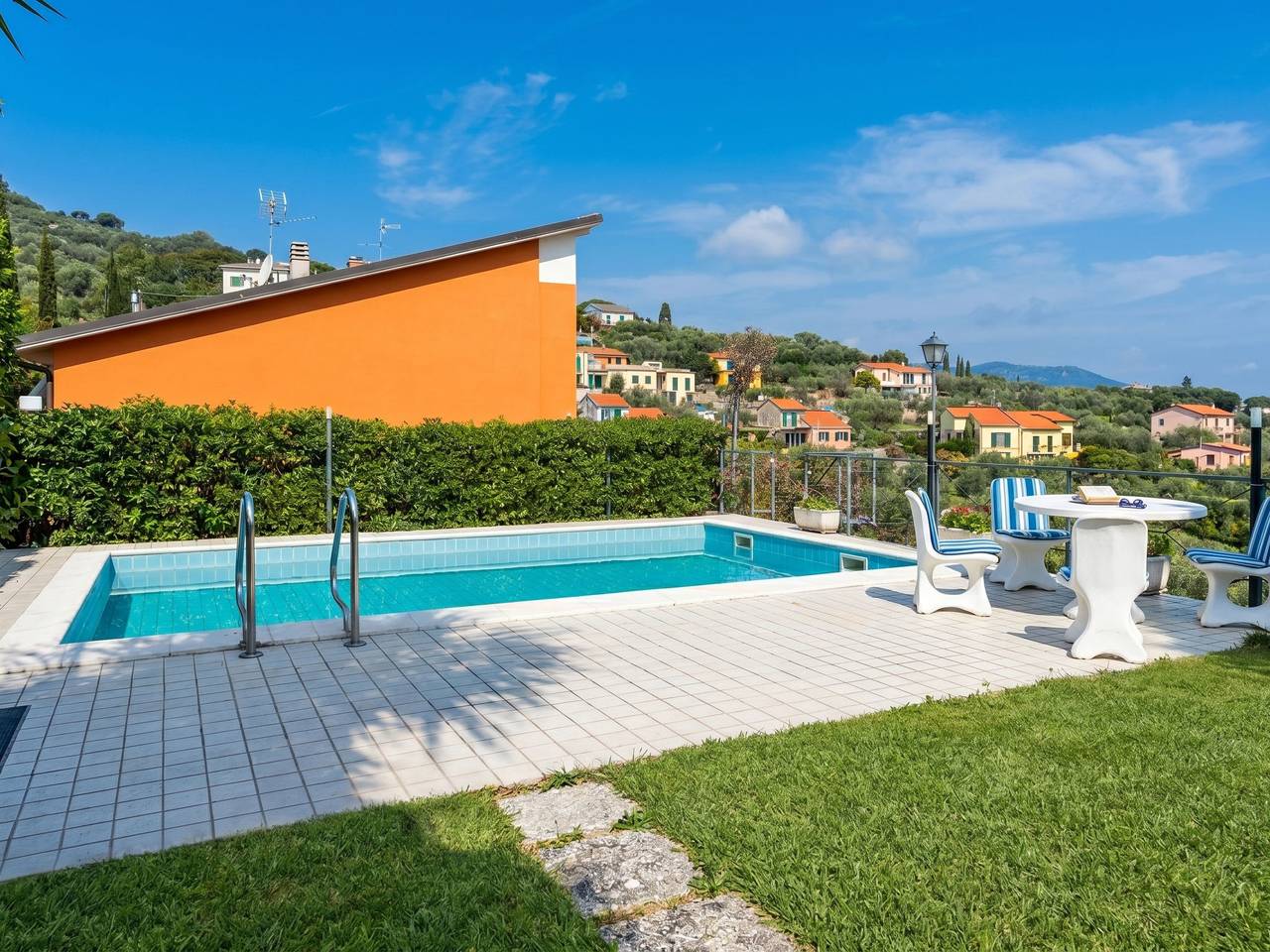 Bella vista su Diano in Diano Marina Municipio, Riviera di Ponente
