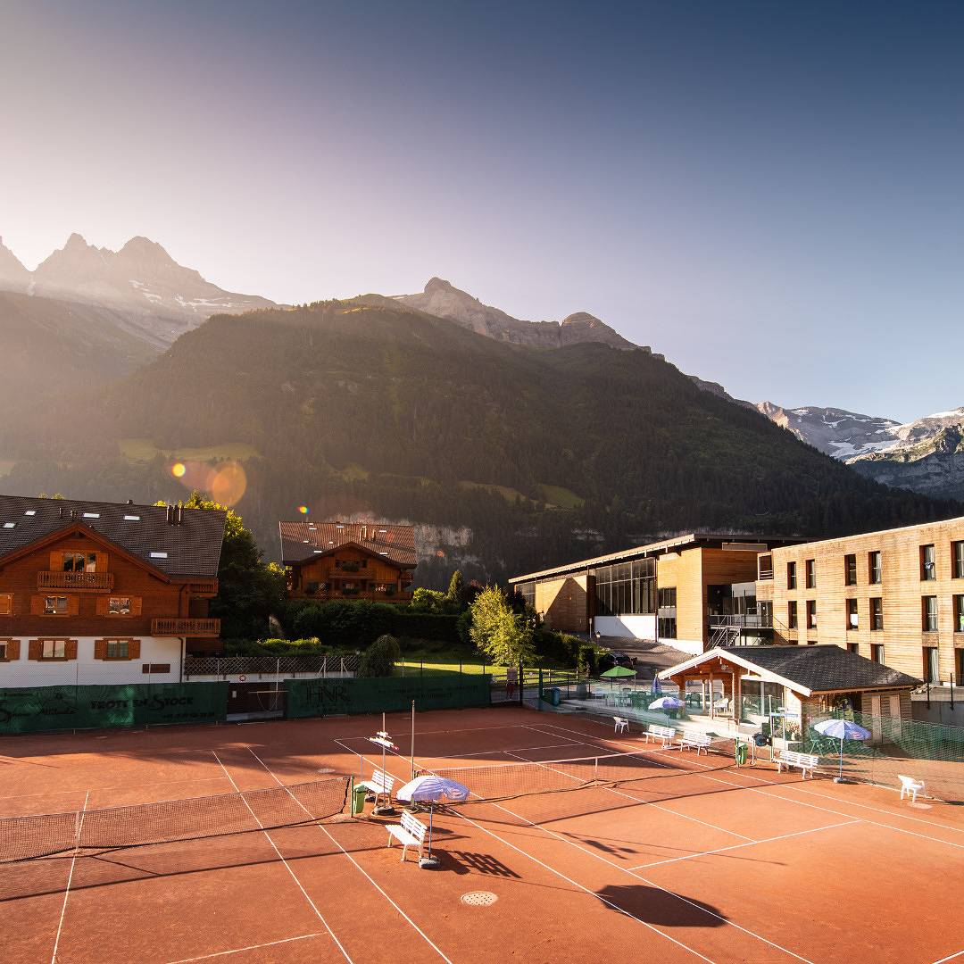 Hôtel Le Palladium - Chambre Family and Friends in Planachaux, Champéry
