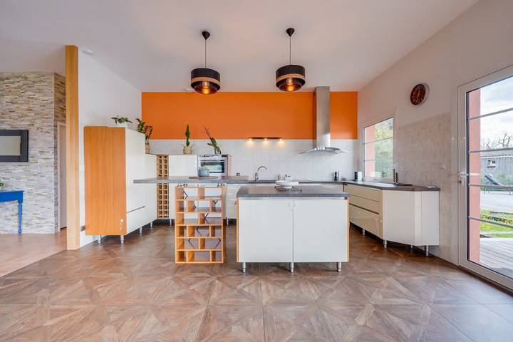 Maison de vacances pour 6 personnes, avec jardin ainsi que piscine et terrasse en Gironde - 3