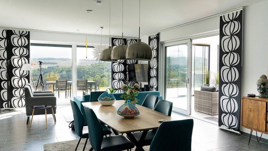 Location de vacances pour 6 personnes, avec terrasse ainsi que jardin et sauna à Morbach - 2