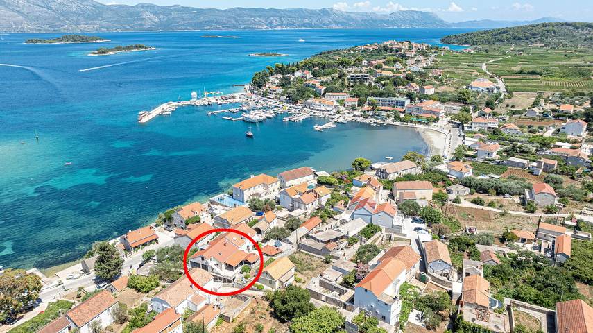 Gîte pour 14 personnes, avec balcon/terrasse à Lumbarda - 3