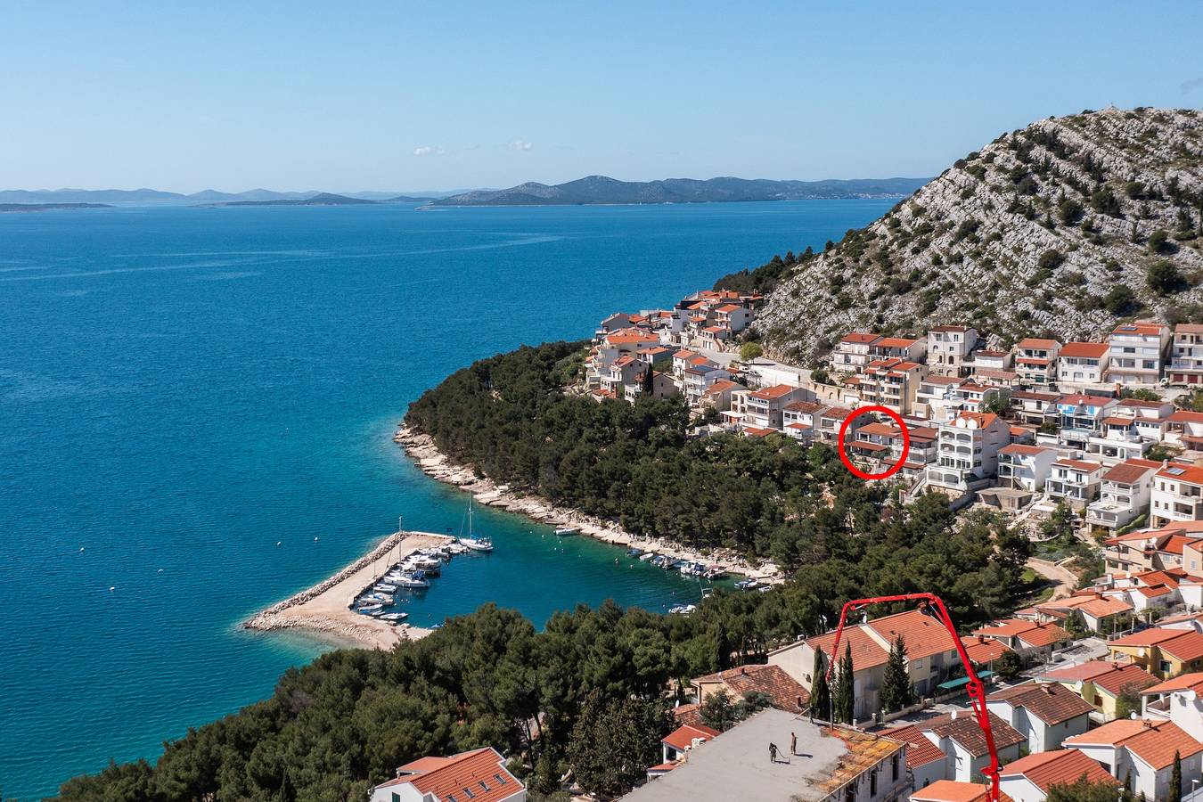 Ganze Wohnung, Studio Appartement am Strand Drage, Biograd As-22187-a in Drage (Pakoštane), Zadar