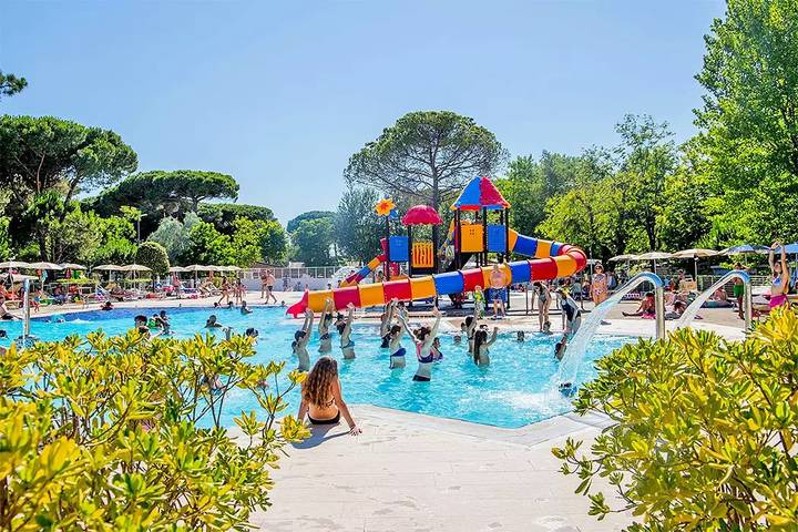 Camping für 4 Personen, mit Pool und Terrasse, mit Haustier in Emilia-Romagna - 3