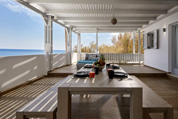 Villa pour 6 personnes, avec balcon et vue sur l’océan à Santorin - 2
