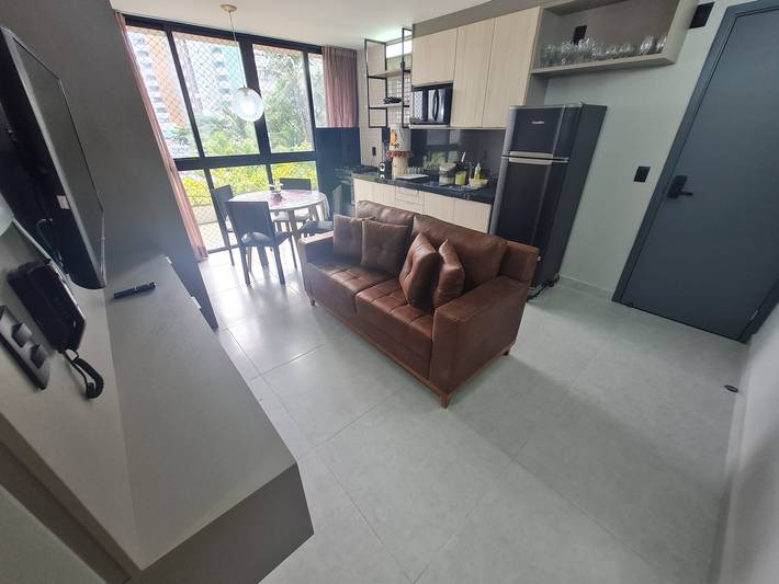 Ganze Wohnung, Ferienwohnung für 6 Personen mit Pool in João Pessoa, Litoral Paraibano