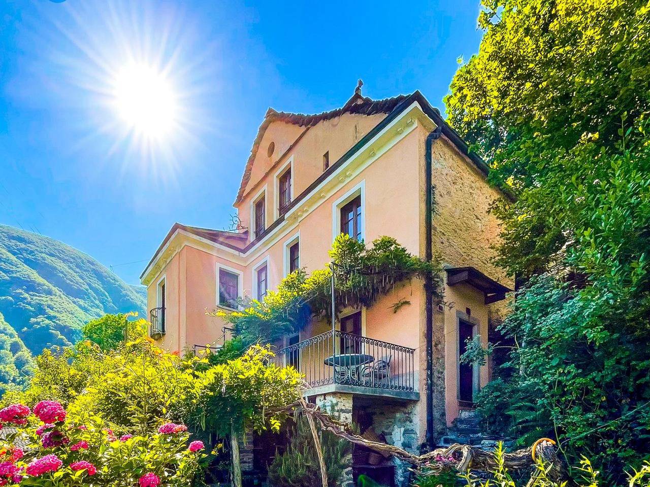 Casa Villa Esperanto in Mergoscia, Tessiner Alpen