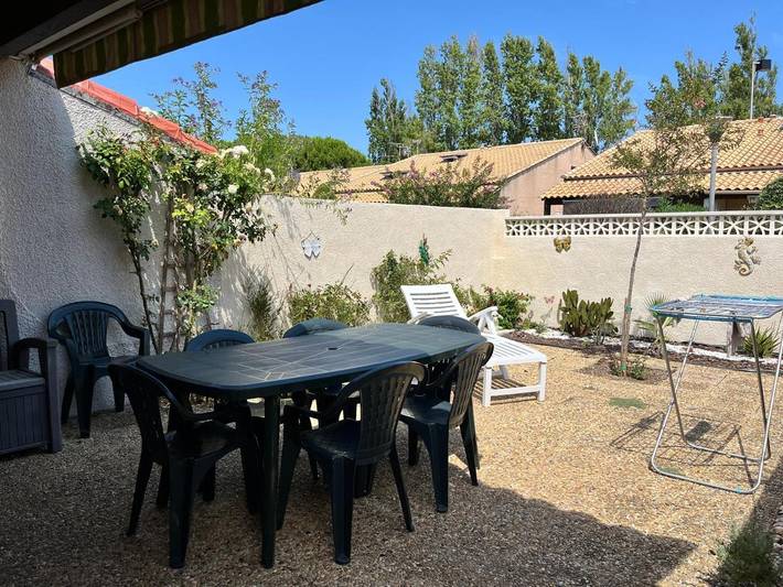 Vakantiehuis voor 4 personen, with terras and tuin as well as zwembad, met huisdier in Portiragnes Plage