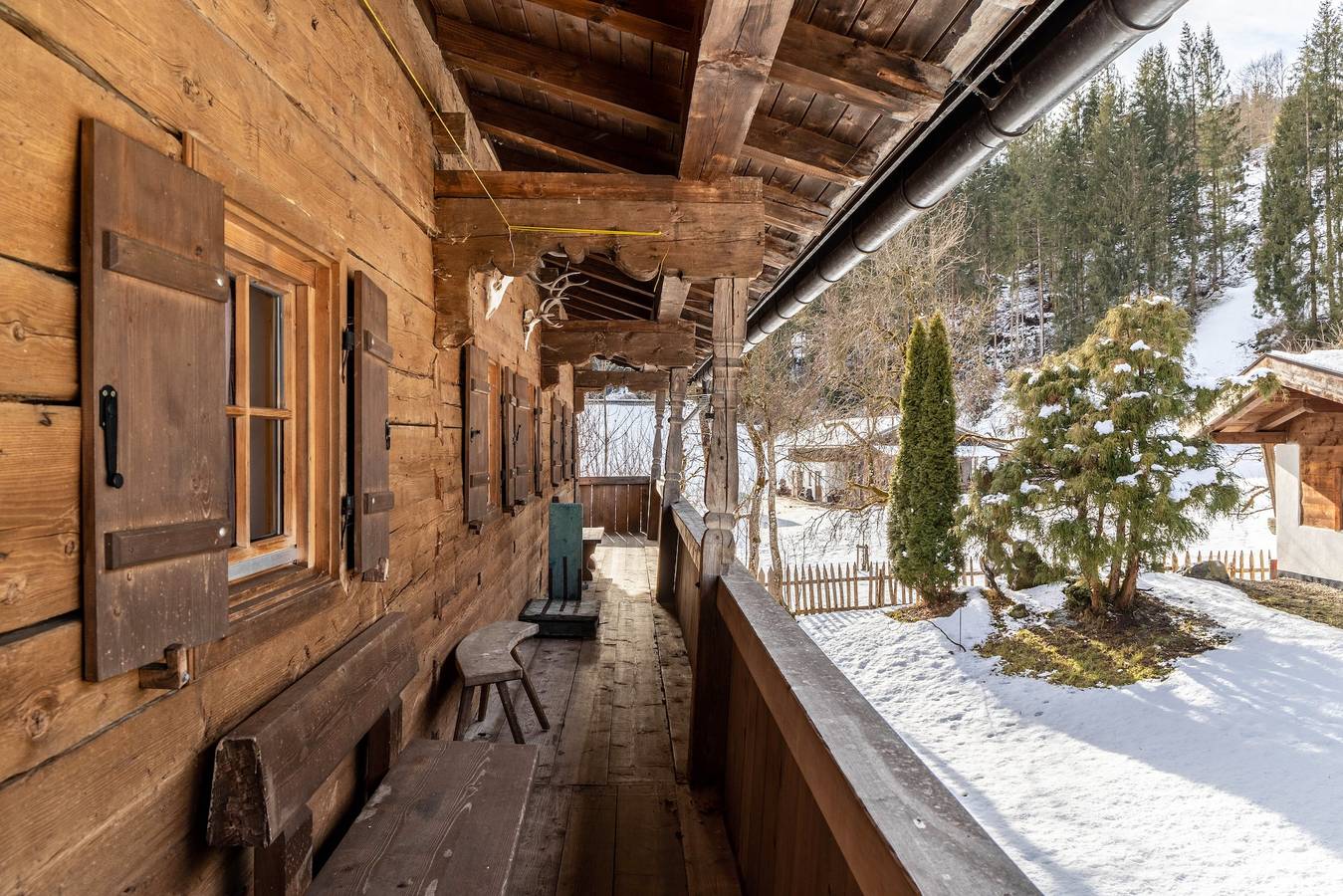 Ganzes Studio, Ferienwohnung '08 Mühlfeldhof A3' mit Bergblick, Gemeinschaftsterrasse und Wi-Fi in Kelchsau, Hopfgarten im Brixental